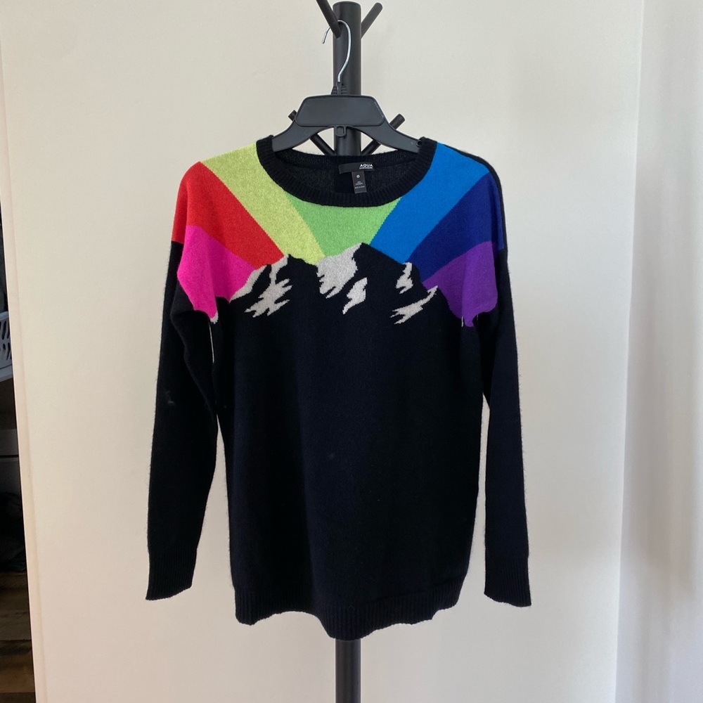 Cashmere apres ski sweater